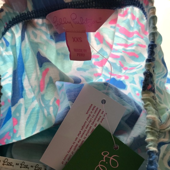 Lilly Pulitzer Windsor Dress Into the deep sz. XXS - Picture 5 of 8